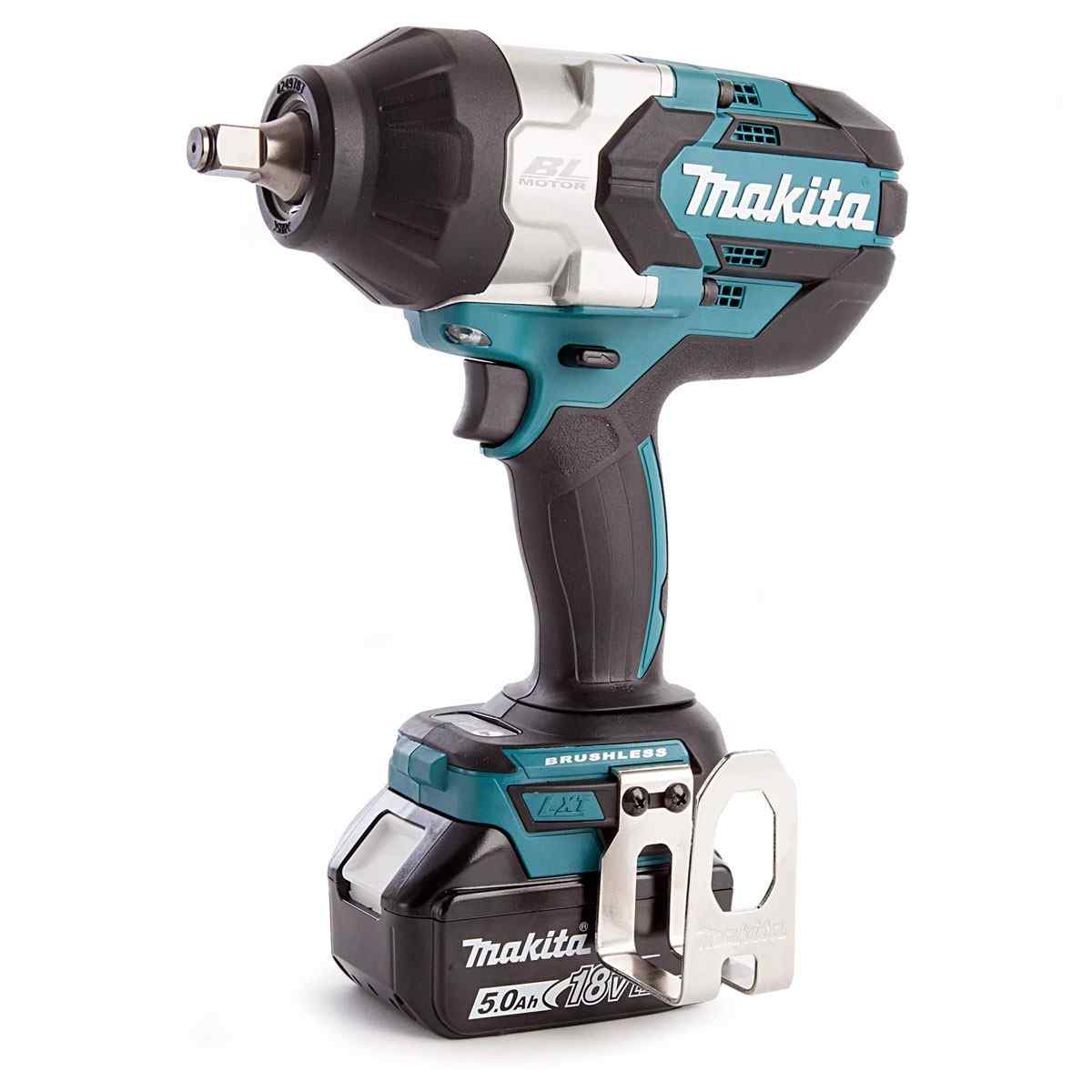 Makita DTW1002JX3 Cordless 18V Impact Wrench 12.7mm / 1/2" 1,000Nm Brushless Motor