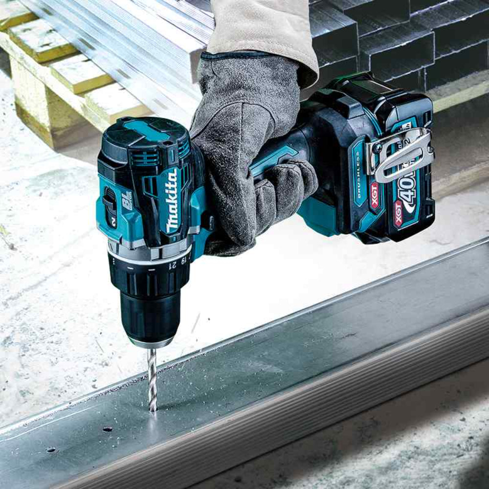 Makita DF002GD201 Cordless 40Vmax XGT BL Brushless Cordless 13 mm (1/2″) 65 N·m (580 in.lbs.)