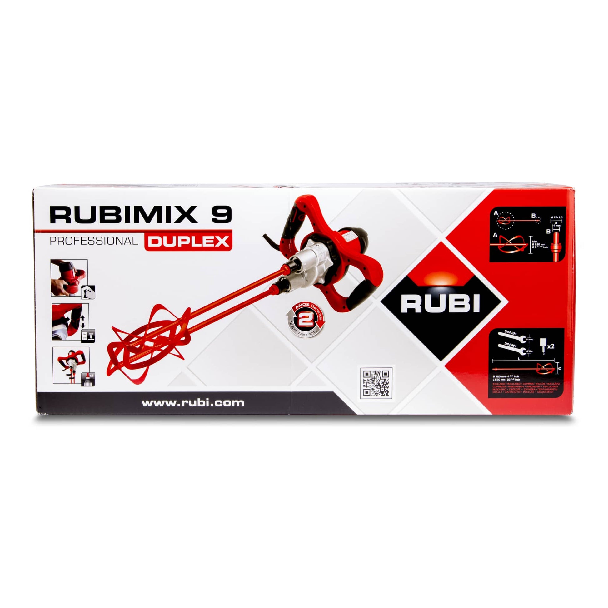 double-rod-mixer-machine