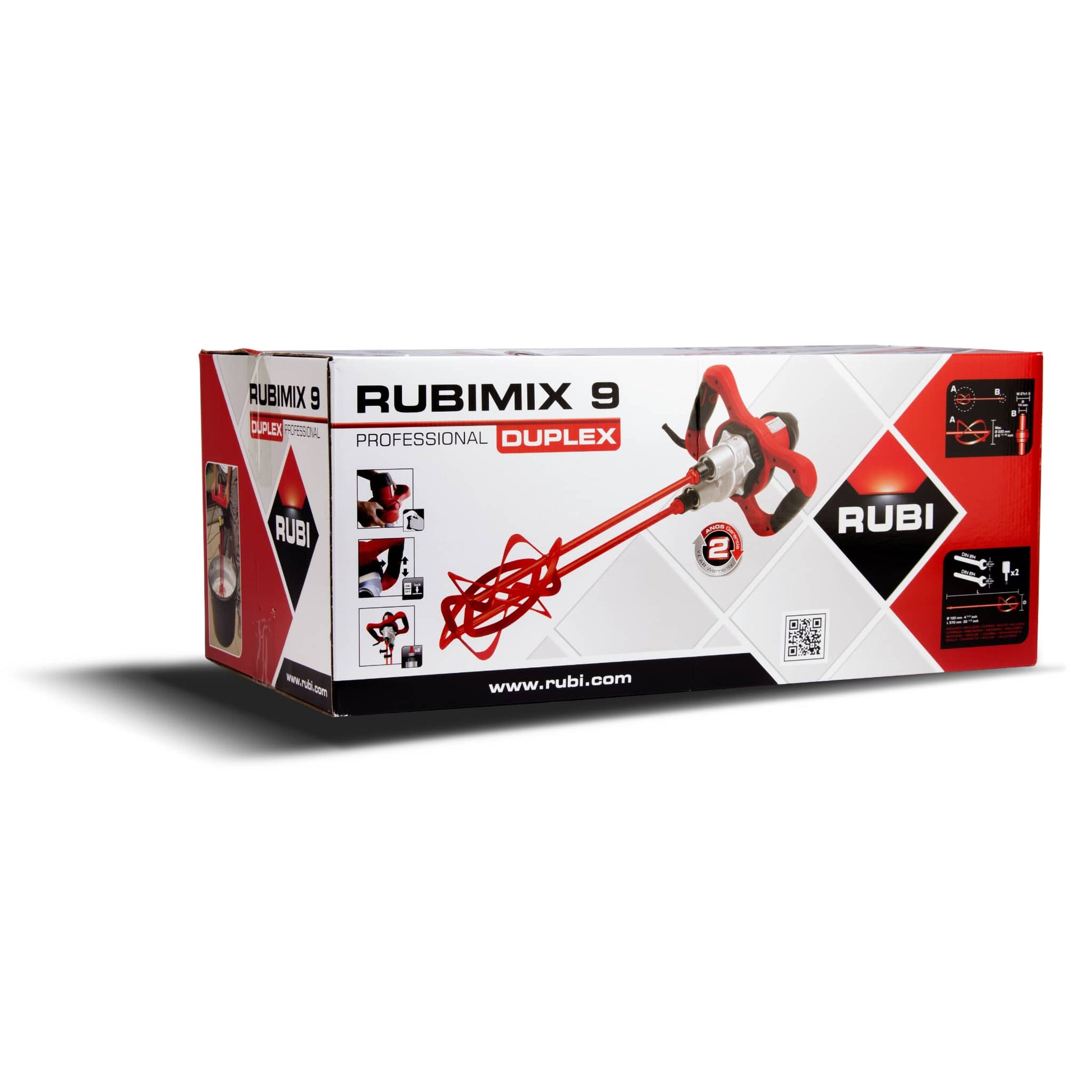 dual-paddle-mixer-machine