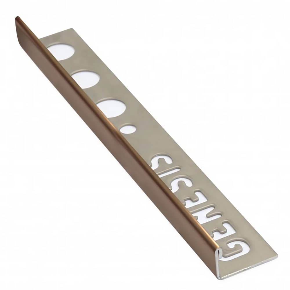 Genesis ESS Straight Edge Stainless Steel SS Tile Beading / Trim For Tile Corner Edge Protection