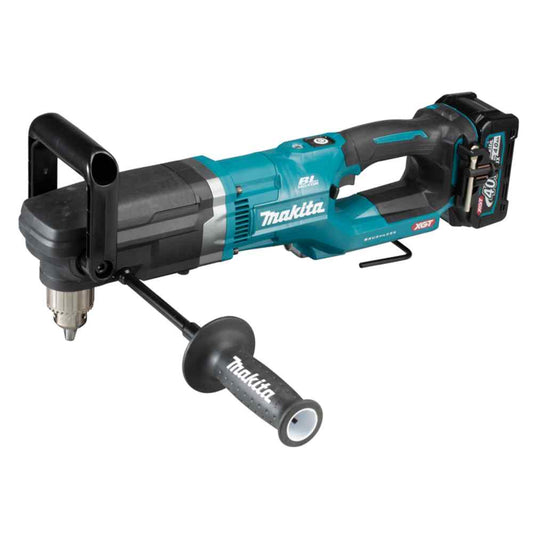 Makita DA001GM101 Cordless Angle Drill 40Vmax XGT BL ADT 13 mm (1/2″) with Keyed Chuck