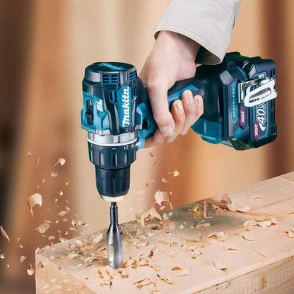 Makita DF002GD201 Cordless 40Vmax XGT BL Brushless Cordless 13 mm (1/2″) 65 N·m (580 in.lbs.)