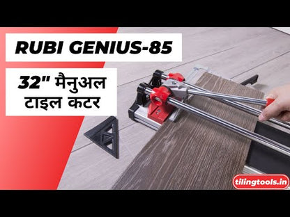 Rubi Genius-85 Manual Tile Cutter for Tiles Up To 32 Inch / 850 mm