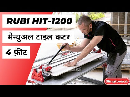 Rubi HIT-1200 N Manual Tile Cutter For Tiles Up To 4 Feet