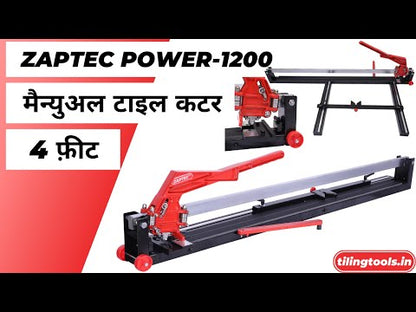 Zaptec POWER-1200 Manual Tile Cutter For Tiles Up To 4 Feet
