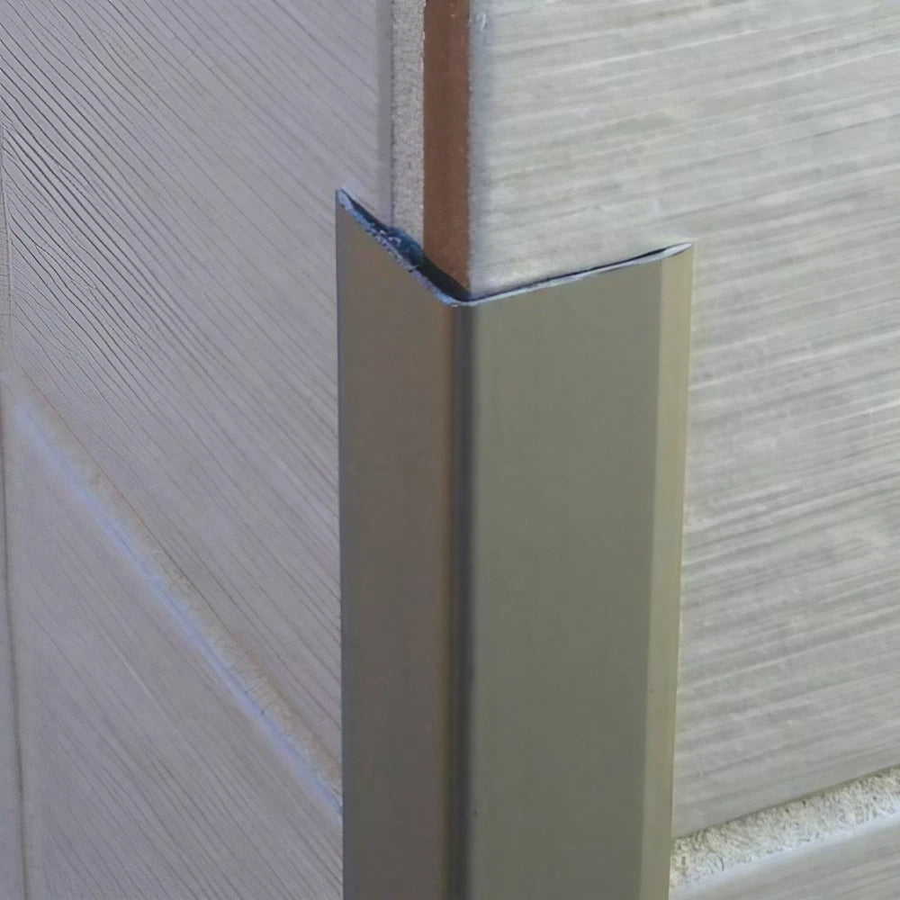 Genesis EAS Stainless Steel SS Retro-Fit Tile Corner Protector Angle P ...