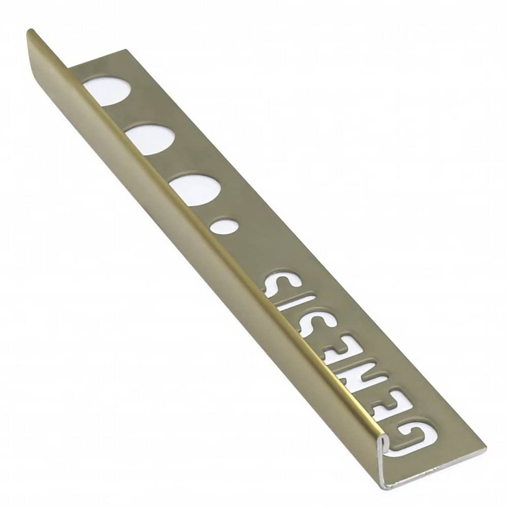 Genesis ESS Straight Edge Stainless Steel SS Tile Beading / Trim For Tile Corner Edge Protection